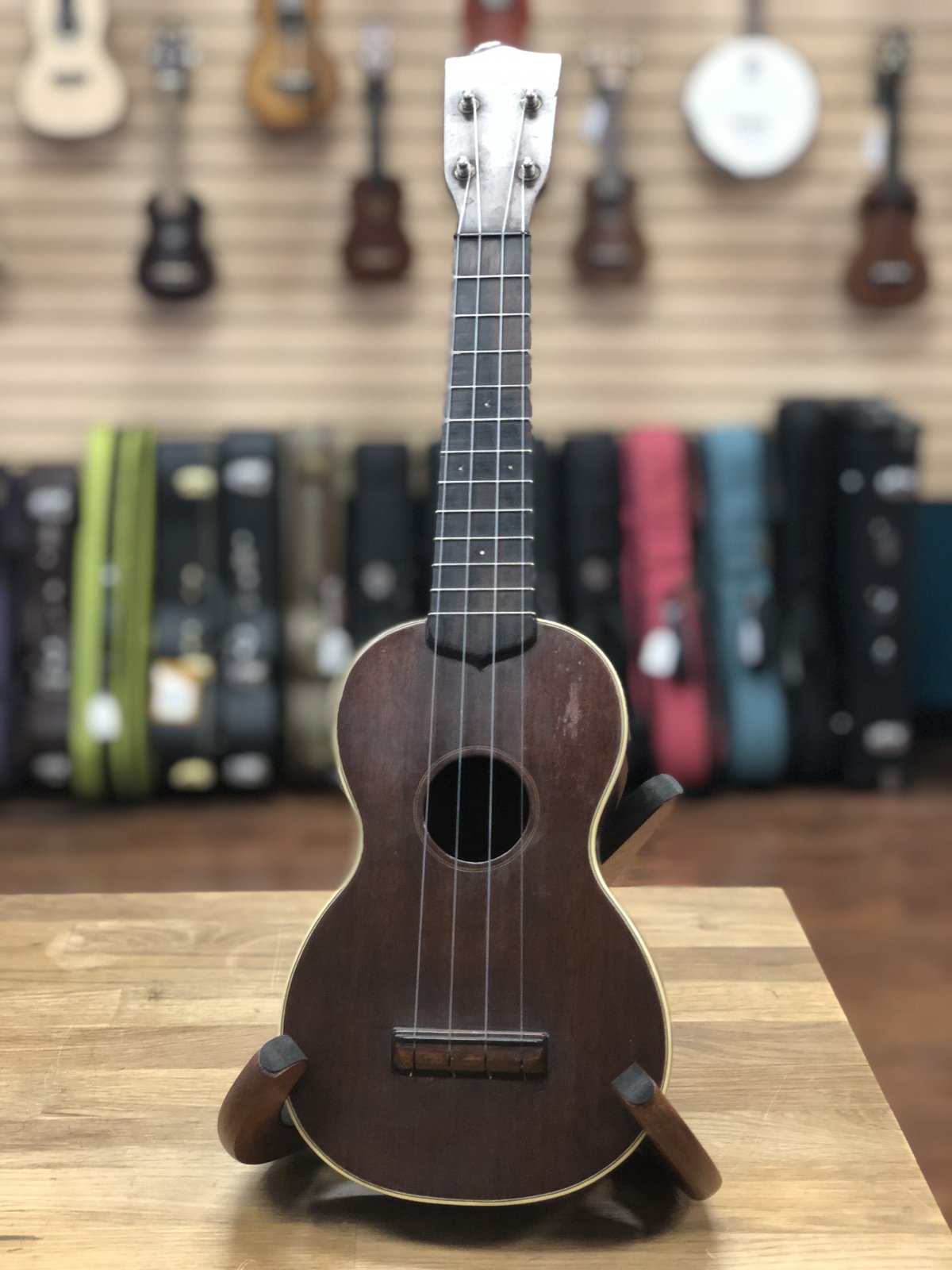 Vintage Martin Style 2 Soprano Ukulele Circa 1922. (Original Case