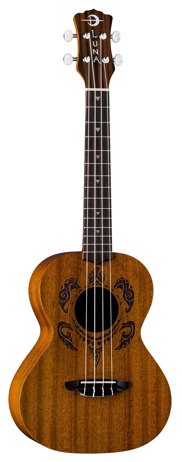 Luna UKE HONU T Tenor Turtle Uke With Gig Bag 814064029477