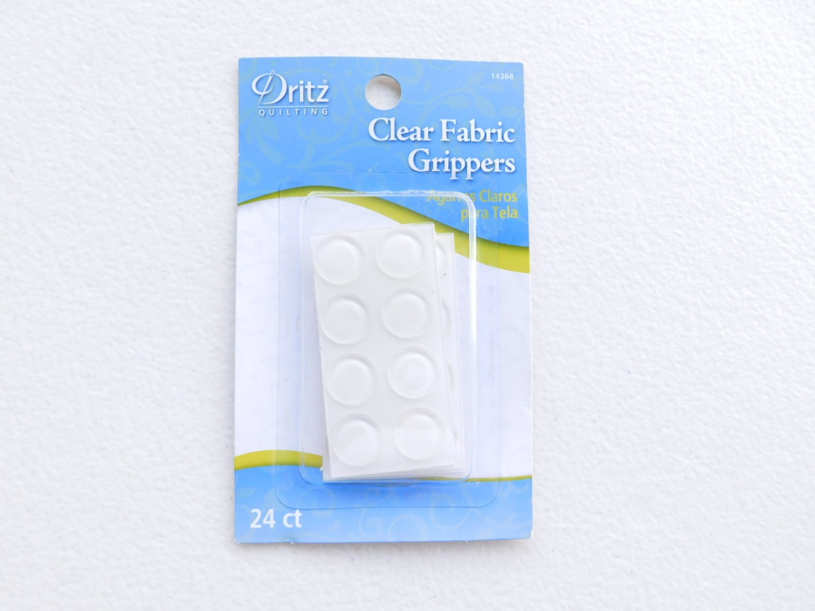 Dritz Clear Fabric Grippers 24 count 72879277036