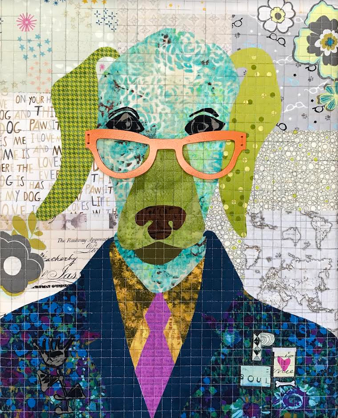 Teeny Tiny 8 Collage Kit Peter Purebred by Laura Heine.