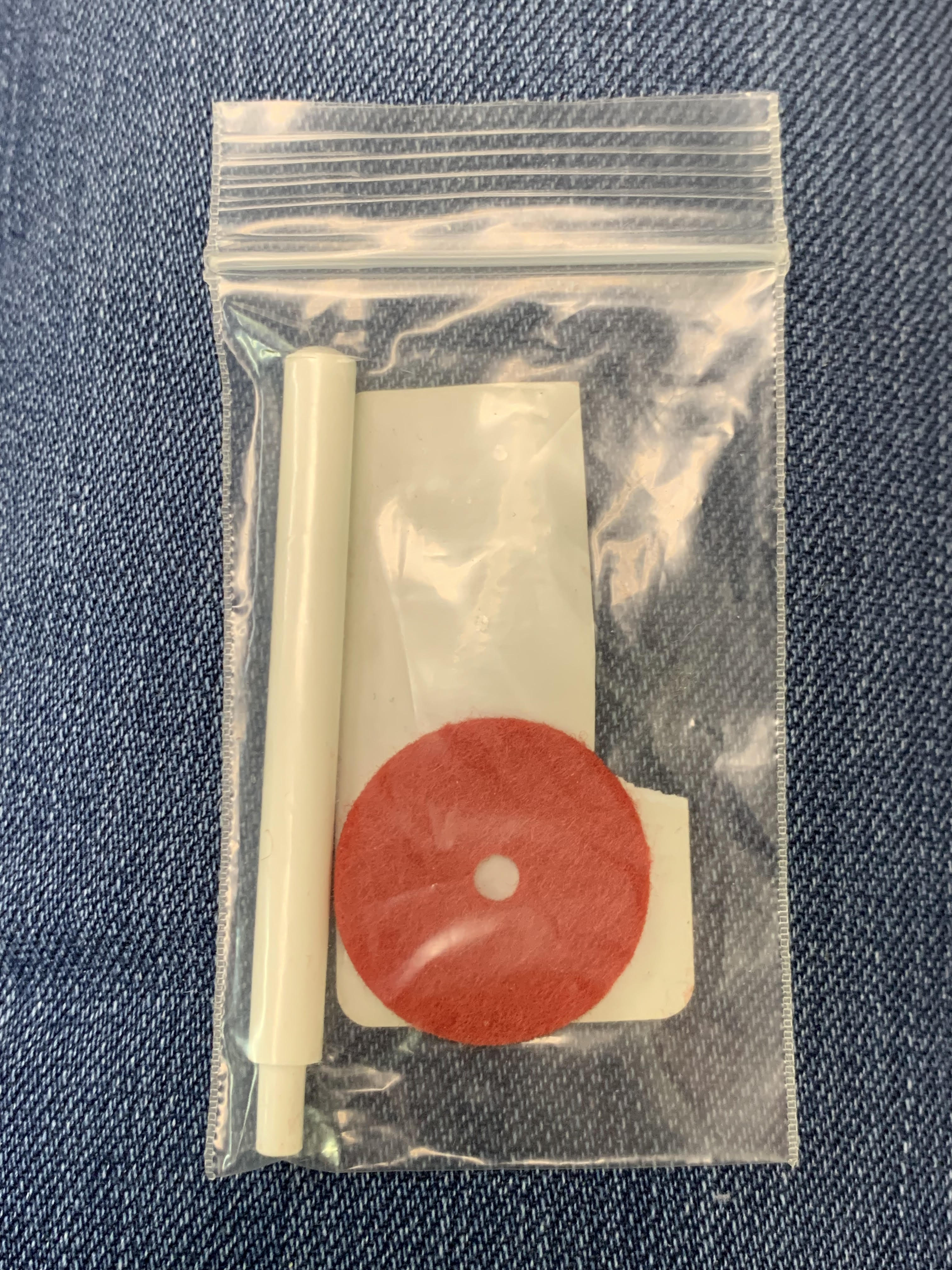 Spool Pin (Twin Needle) with felt pad, Singer 356942453