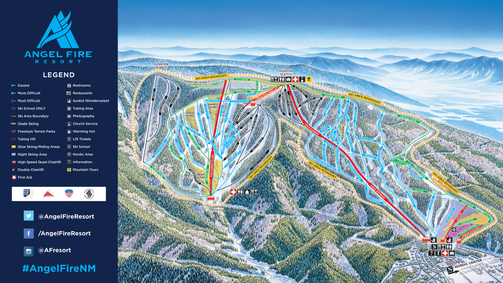 Angel Fire's Full Sporting Goods Store Specializing in Ski/Snowboard