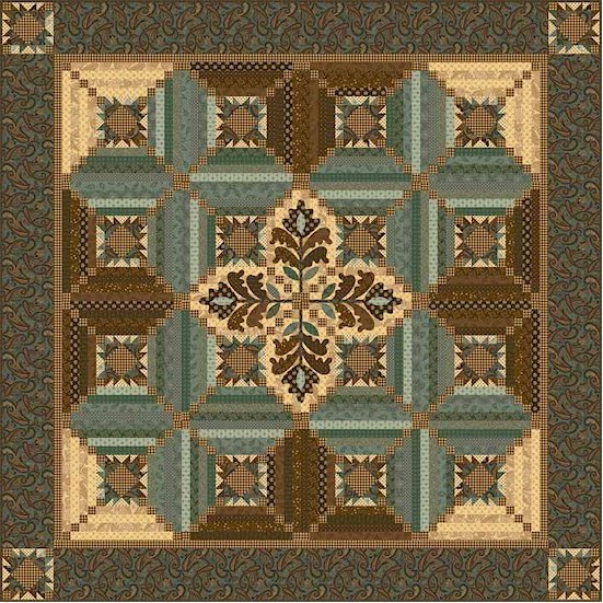 Fiddlesticks and Fancies Quilt Kit 1515189878