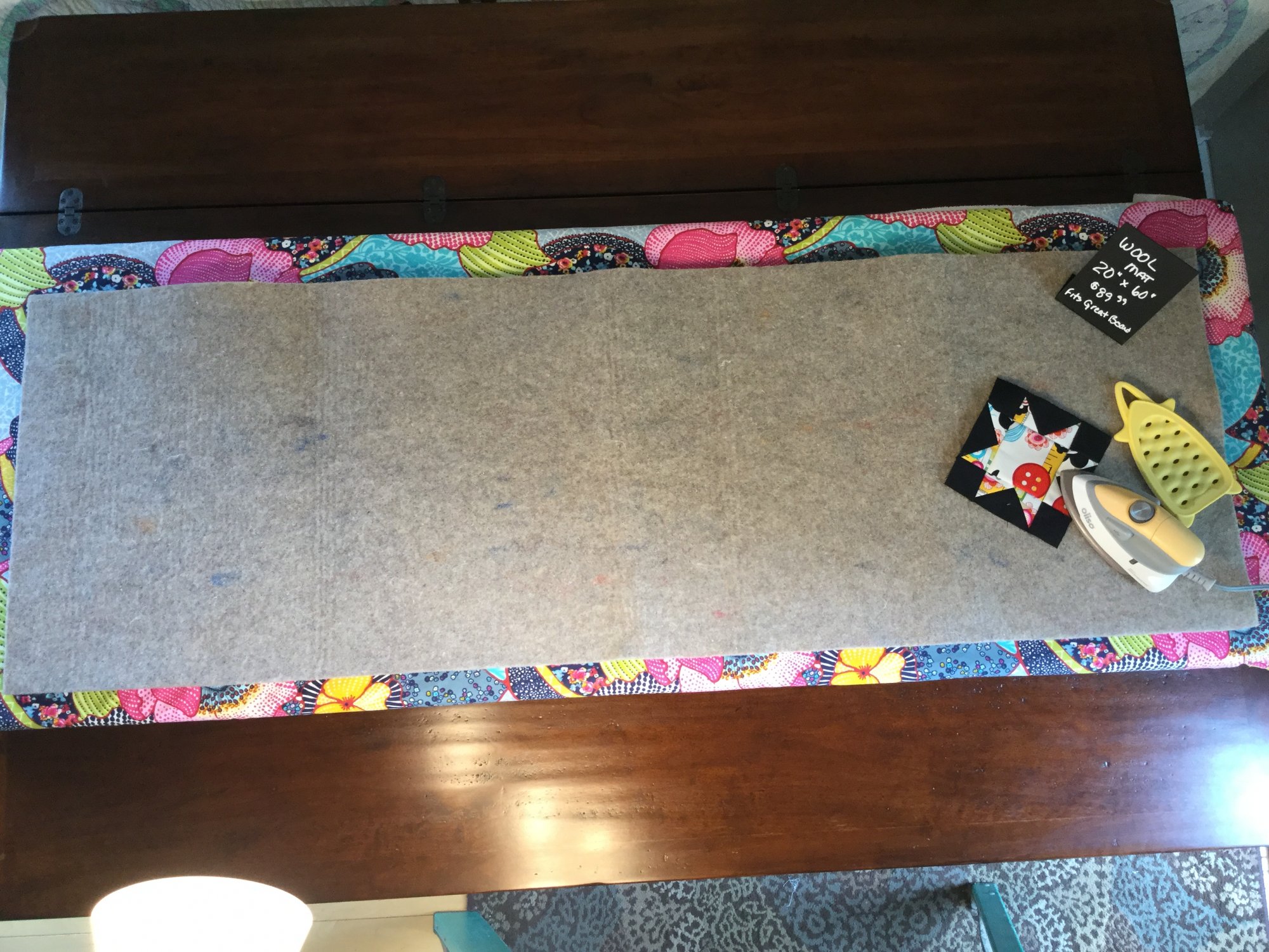 Wool Pressing Mat 20x60
