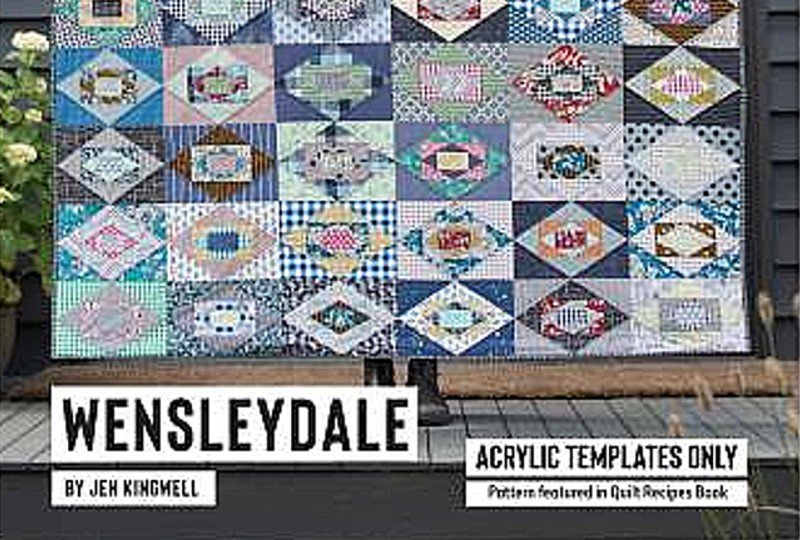 QUILT RECIPES, WENSLEYDALE TEMPLATE SET