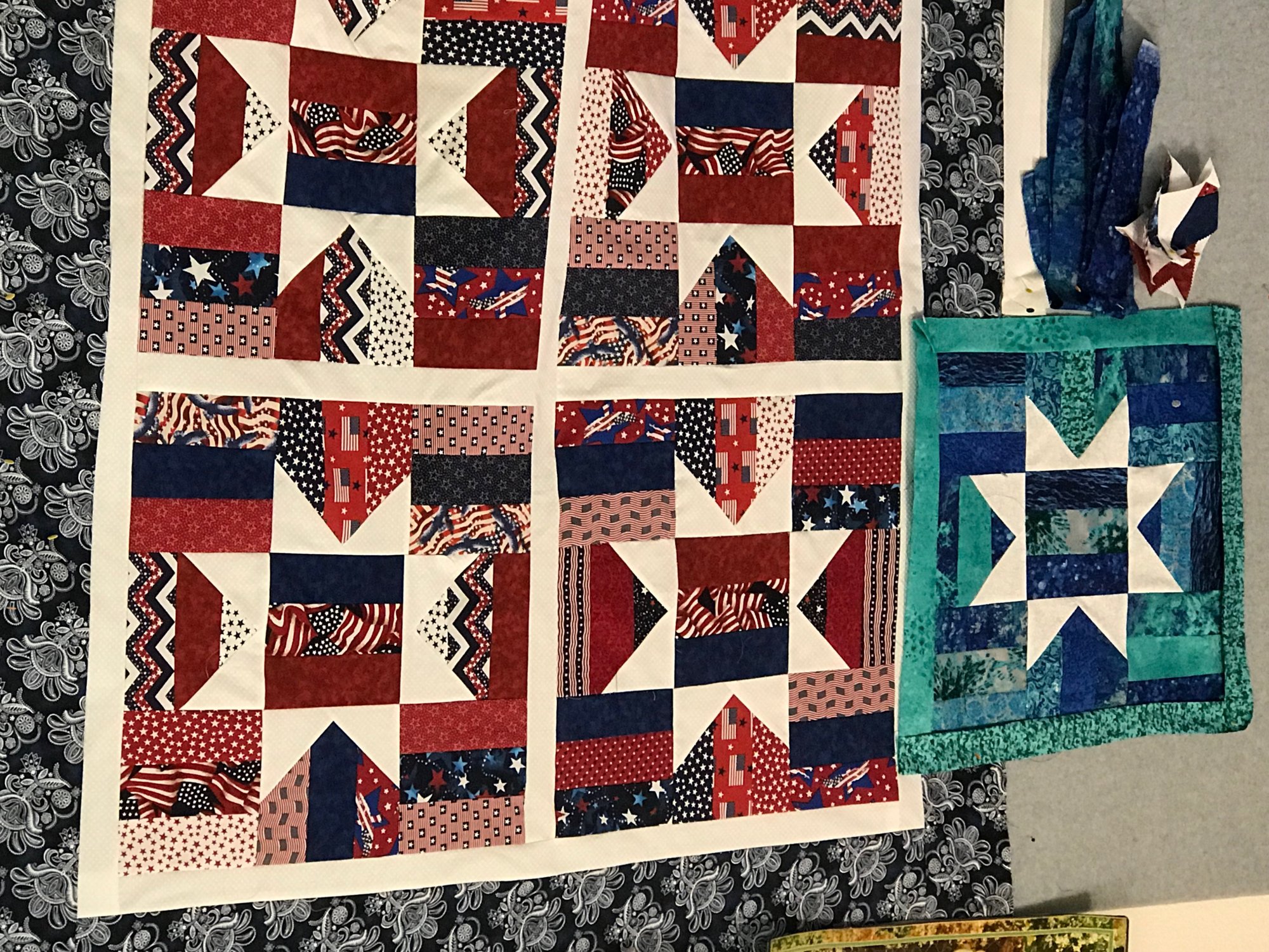 Fence Rail Star Quilt