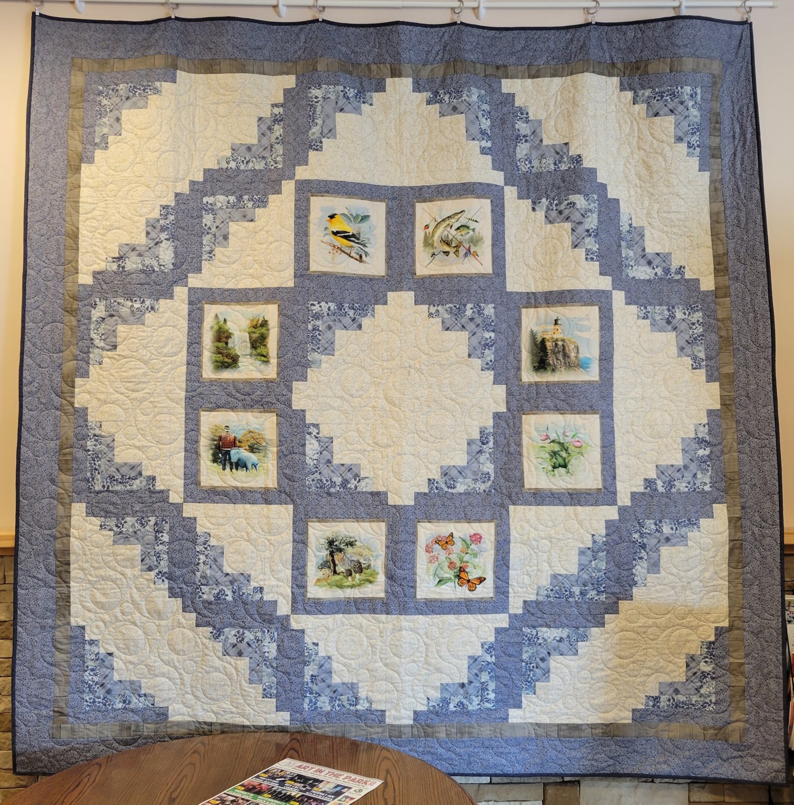 Quilt MN 2022 Log Cabin Pattern