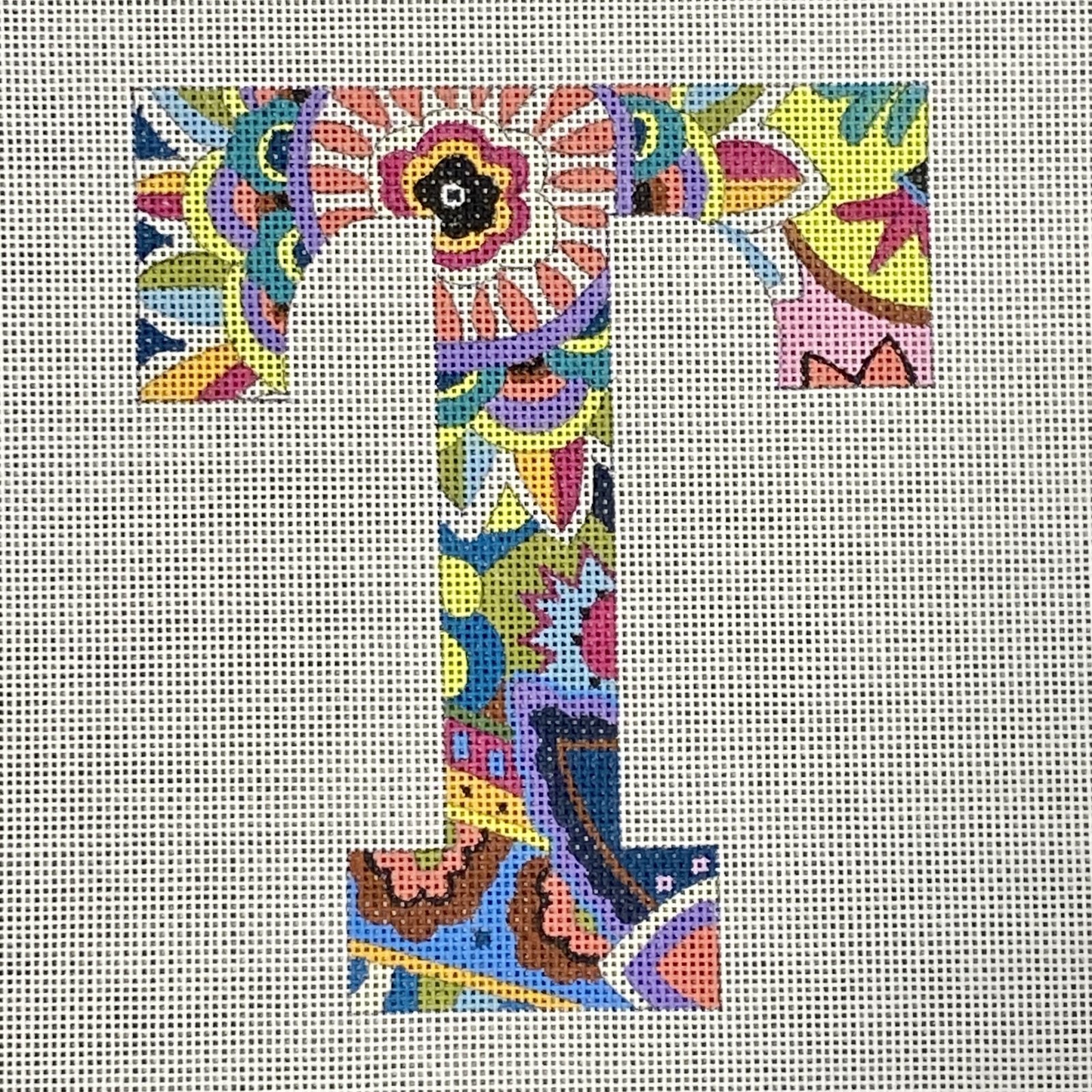 Small Letter T from Colors of Praise