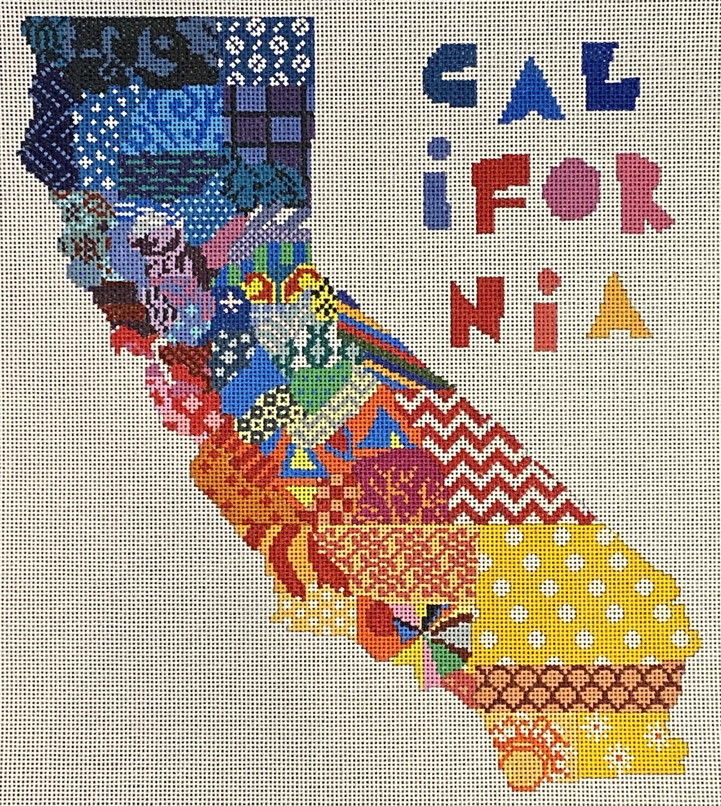 California from Prairie Designs Needlepoint