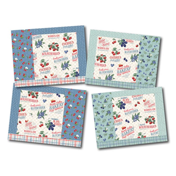 Wilmington Fresh and Sweet Placemat KIT Set of 4!