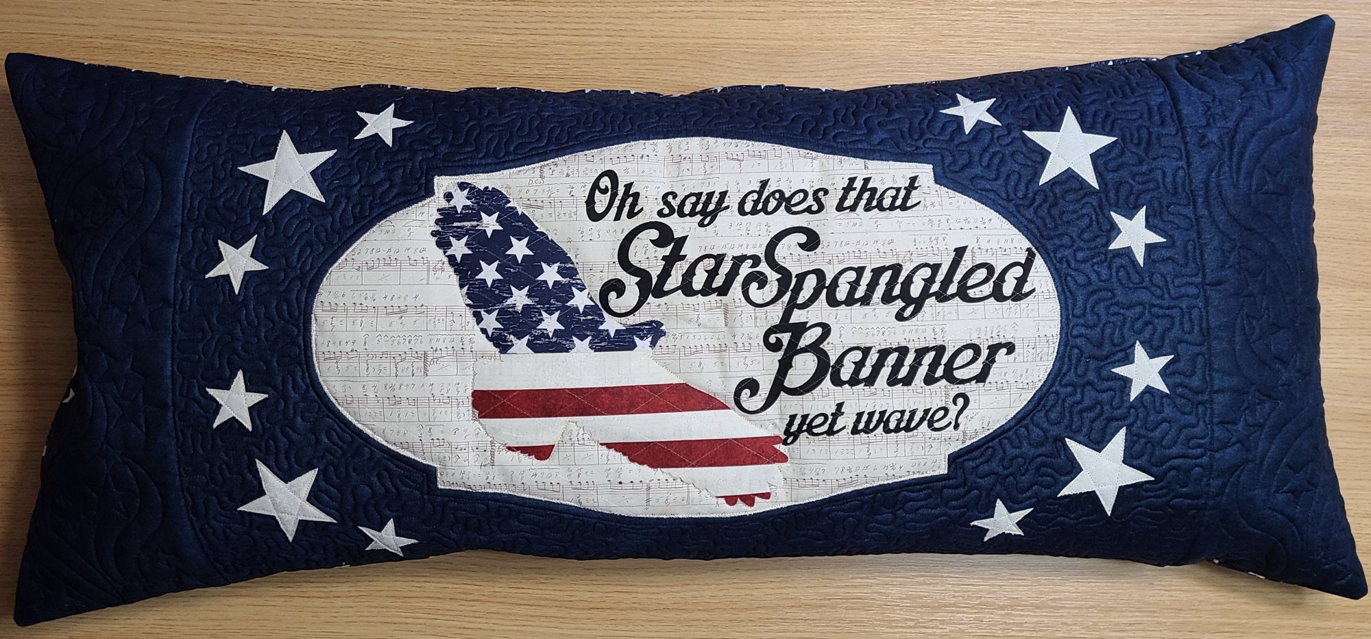 Bench Pillow Kit Star Spangled Banner 6561611520973