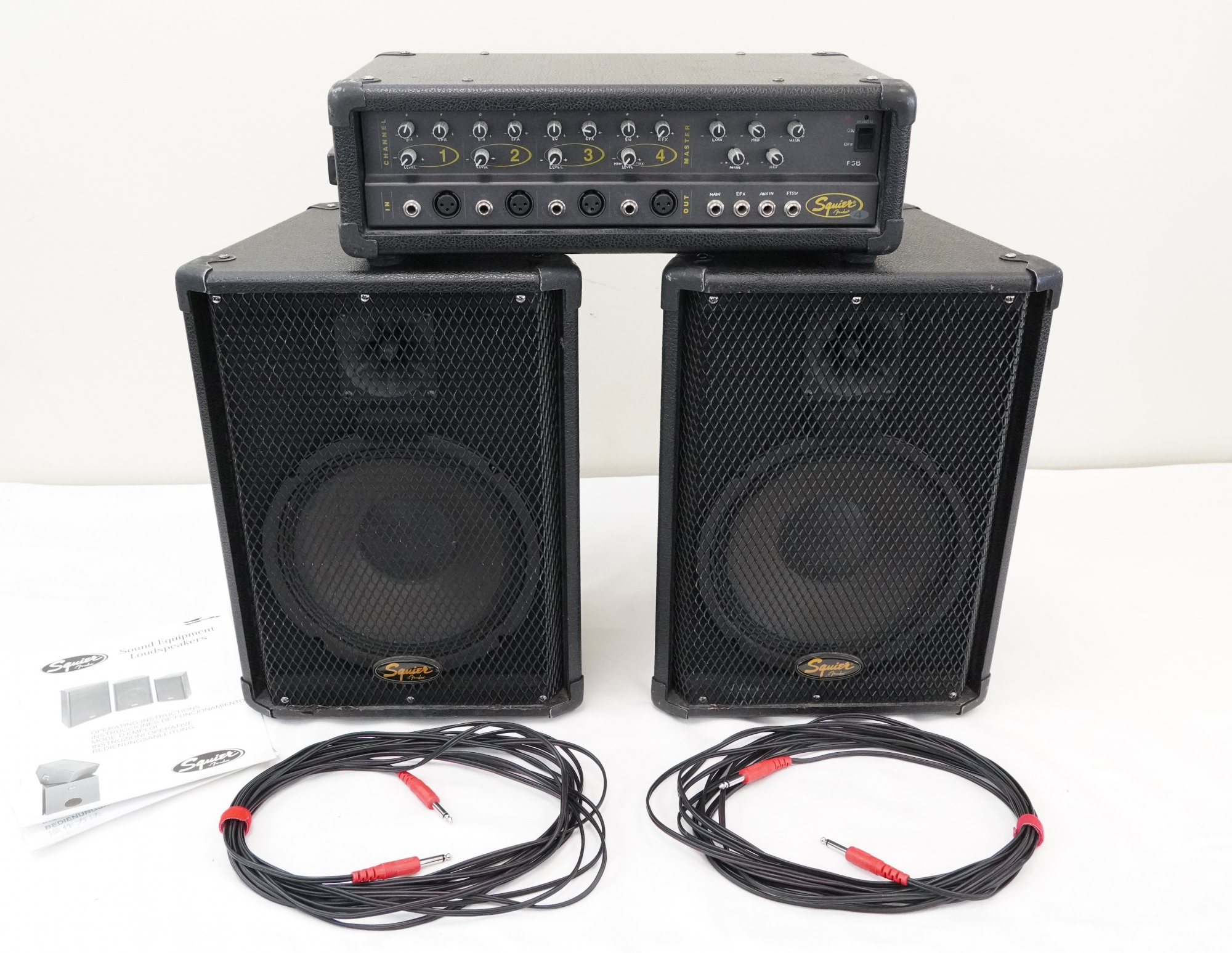 Fender Squier 4PA 4Channel PA System (used)