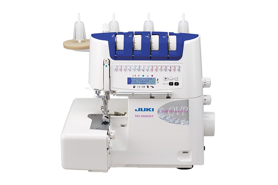 Juki MO2000QVP serger create the look of a professional finish with 15