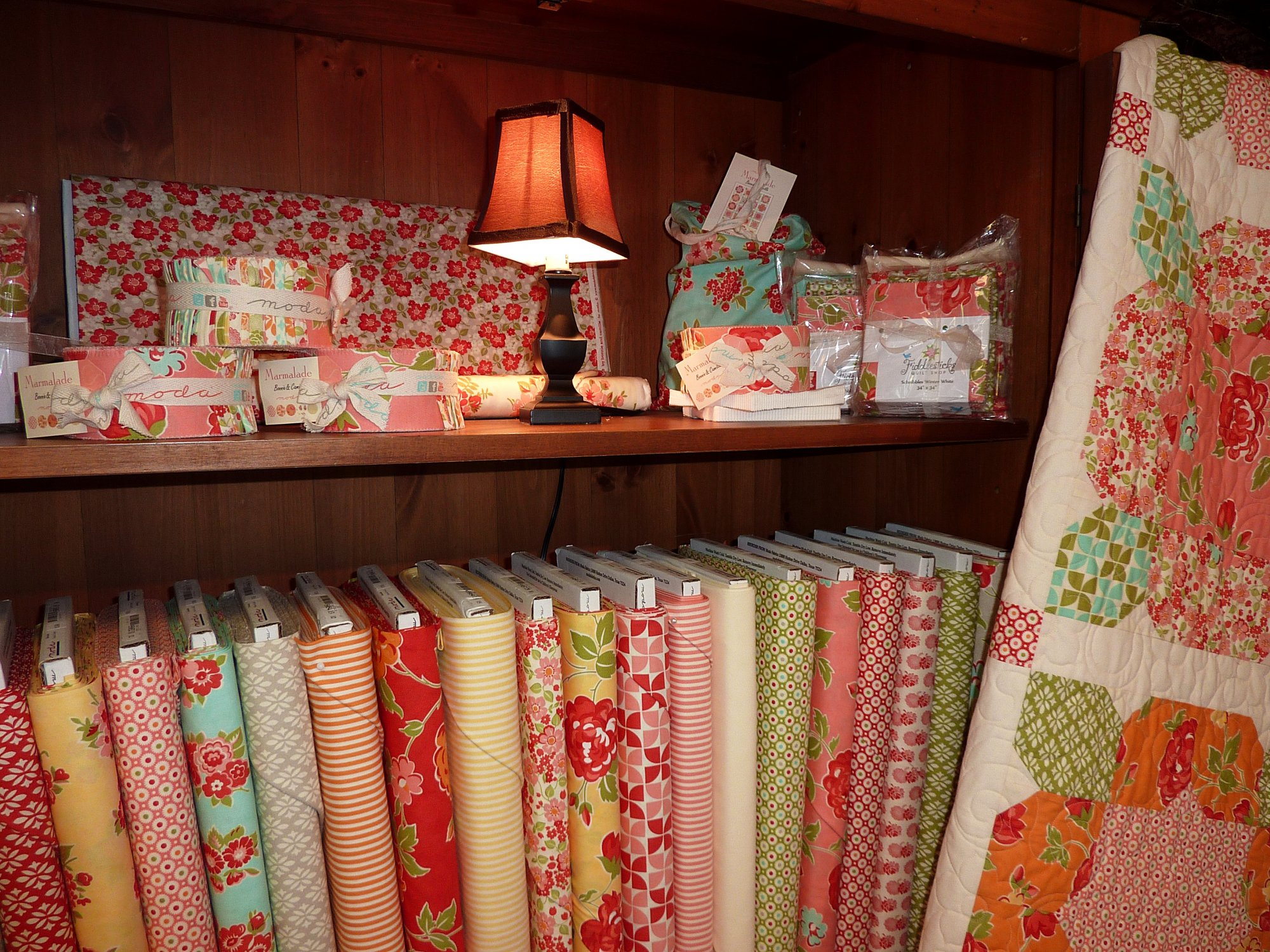 Fiddlesticks Quilt Shop Voted a Top Ten Shop in APQ's Quilt Sampler magazine