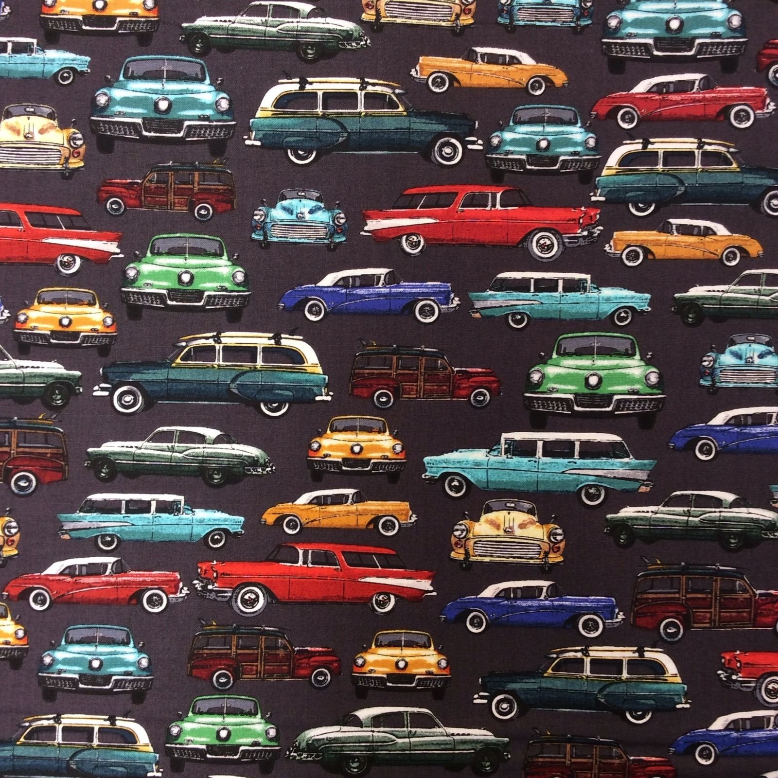 FAT QUARTER! CARS Woody Wagon Station Wagon Coupe Hot Rods Sedan