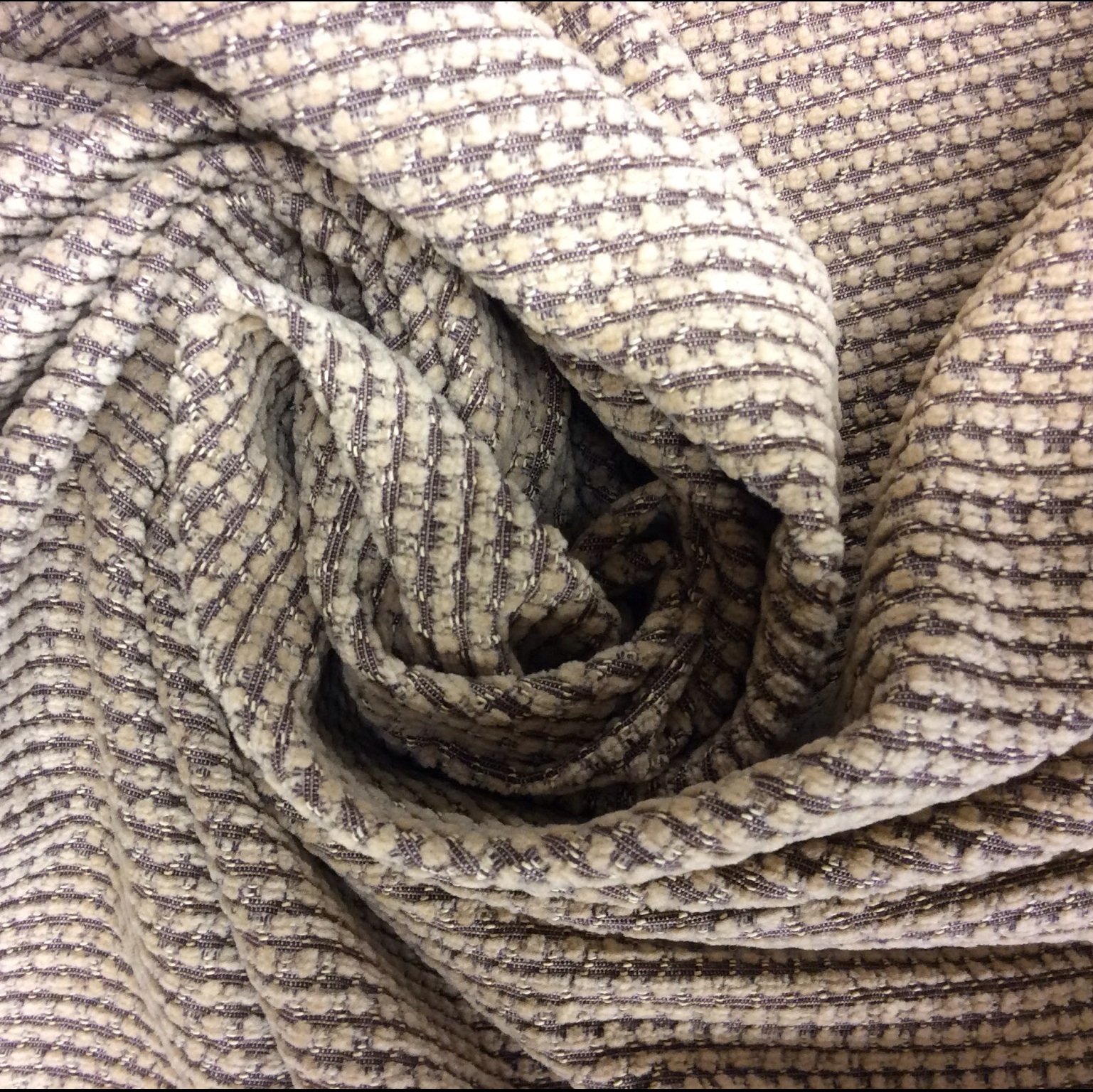 Clarence House Chenille Go Go Chenille Sable Heavy Weight Upholstery Fabric CLA163