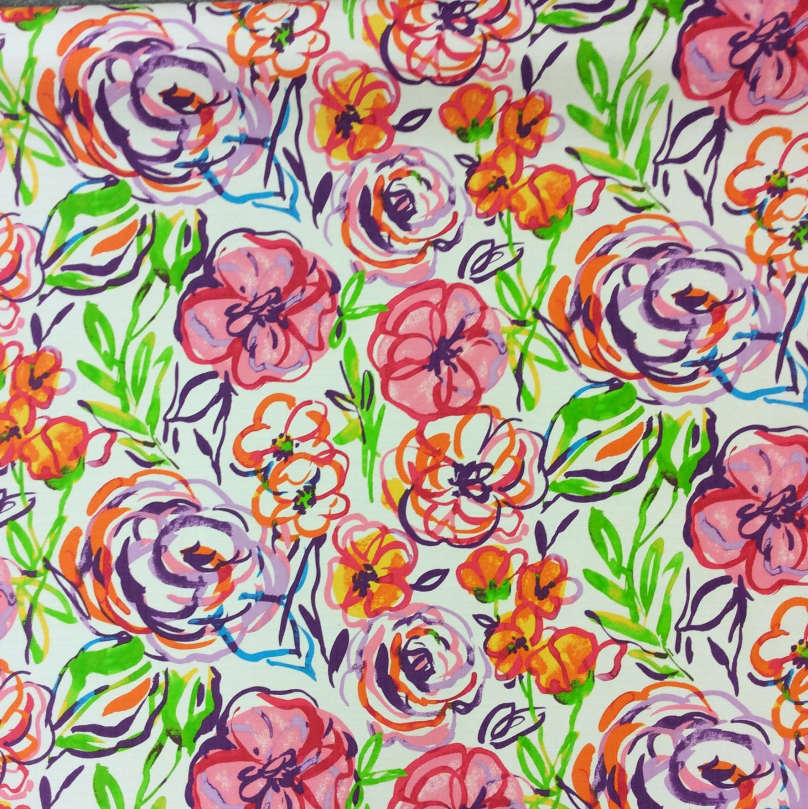 Floral Home Decor Fabric