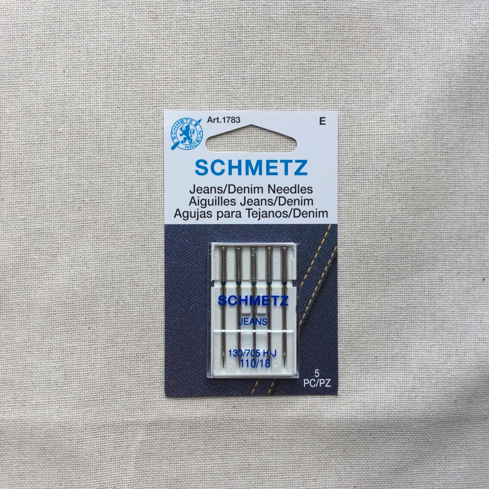 Universal Needles Sewing Notion Jeans / Denim Machine Needles AY1783