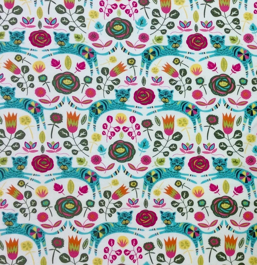 Knit Leopards Art Gallery WIDE Cotton KNIT Fabric AR54