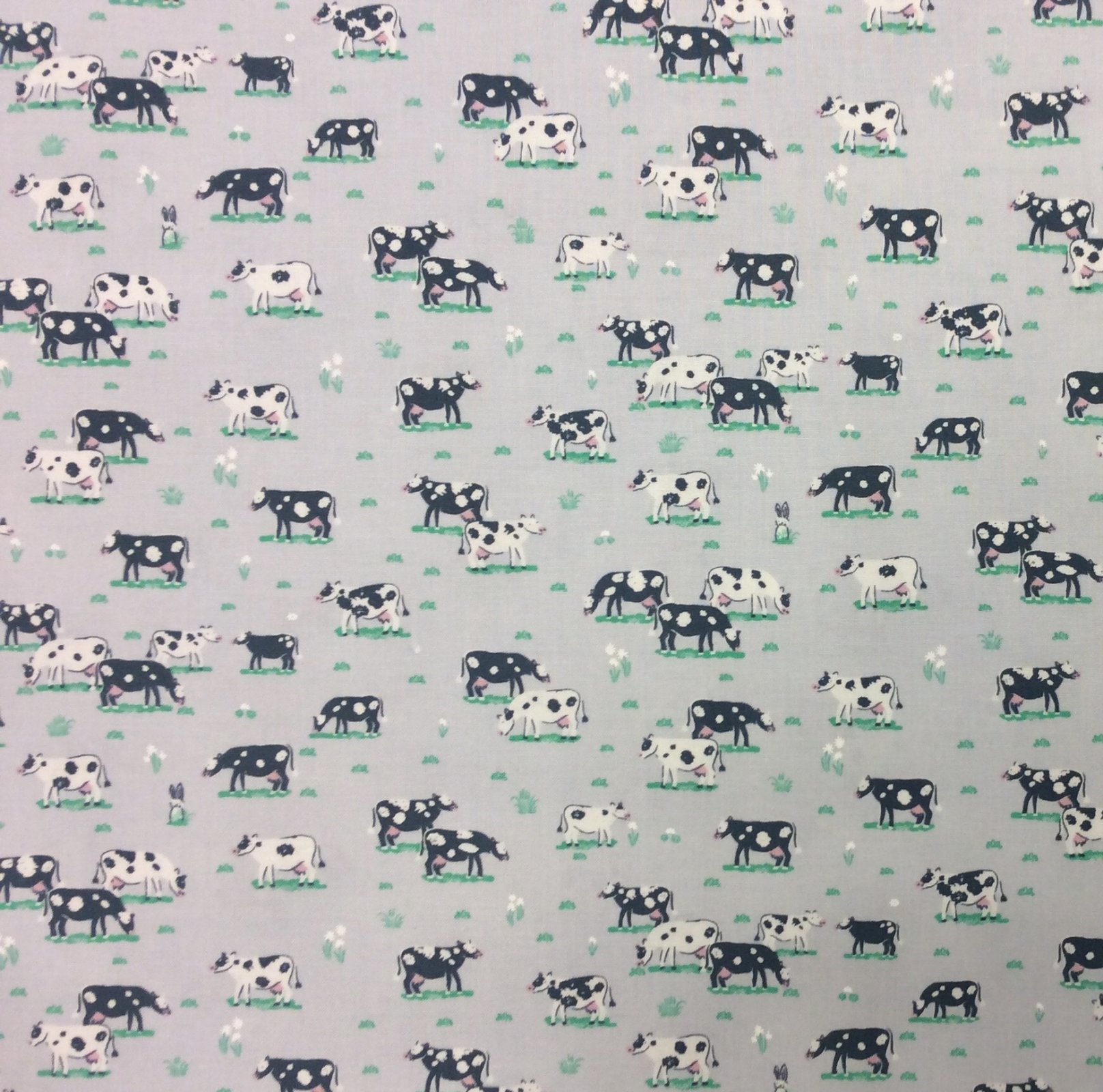 Dear Stella Cow Pasture Farm Animal Cotton Quilting Fabric FT165