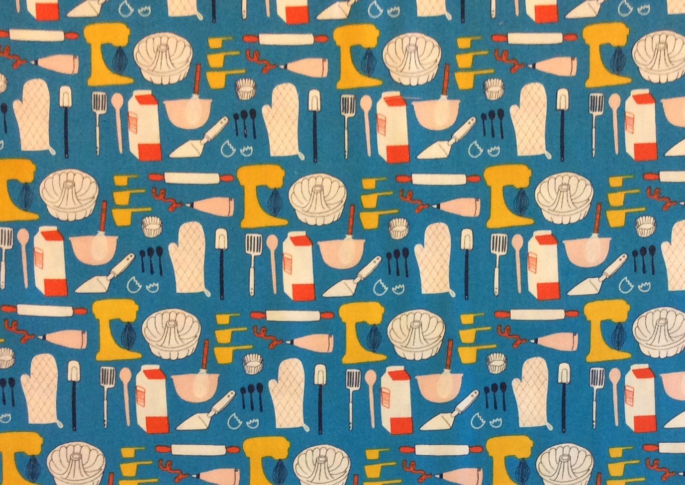 MD219 Baking Retro Kitchen Home Cooking Domestic Sweets Quilting Cotton