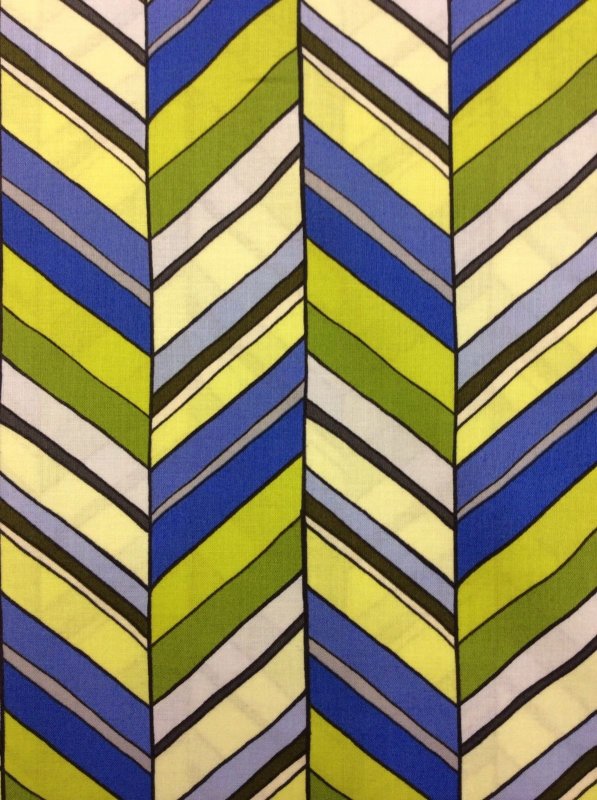 Feather Modern Feather Chevron Geometric Cotton Fabric Quilt Fabric MM25 25