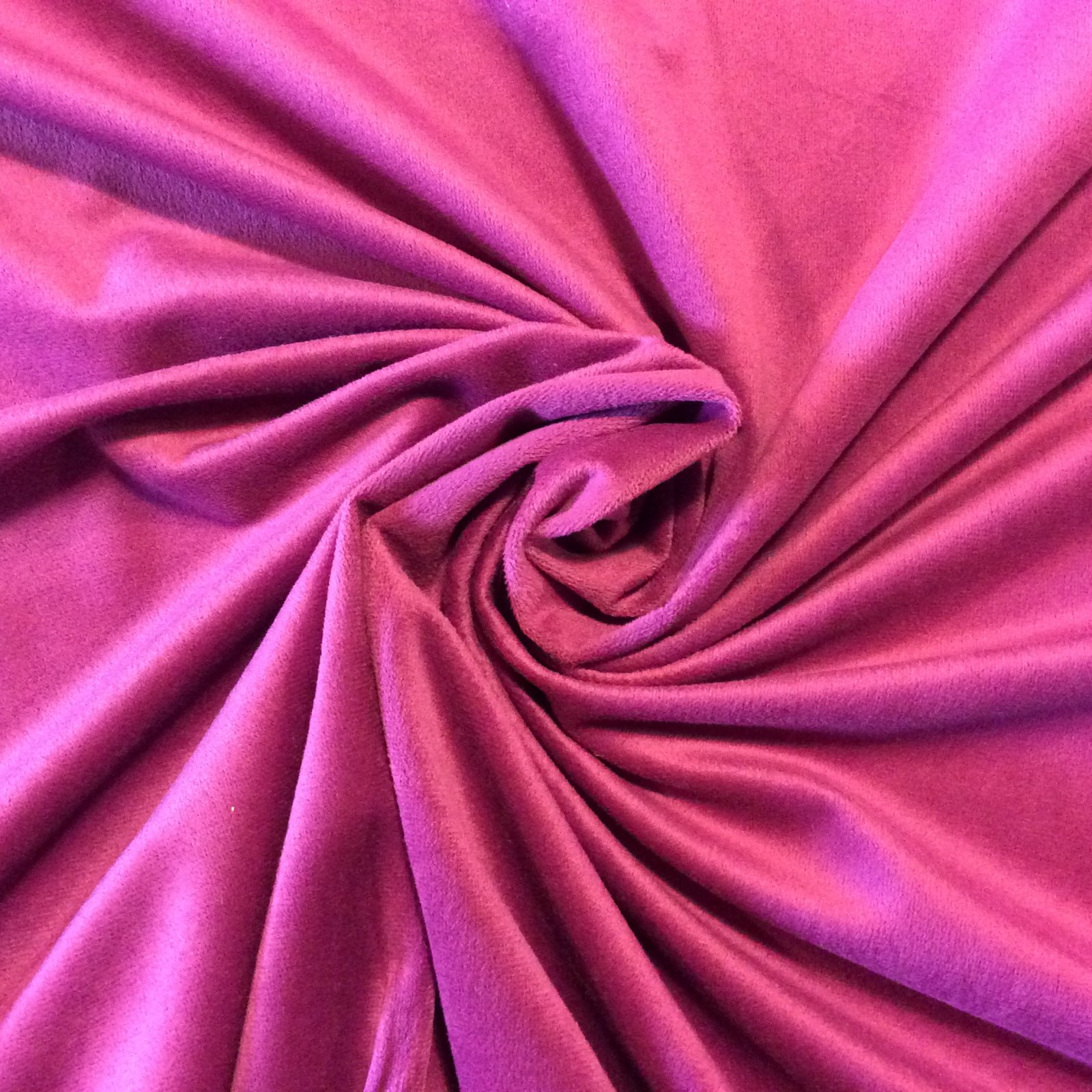 NL099 Orchid Velvet Solid Apparel Fashion Purple Sewing Home Decor Fabric