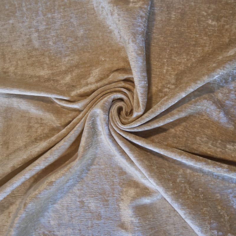 Z OR120 Golden Yellow Antique Velvet By the Yard Upholstery Home Decor