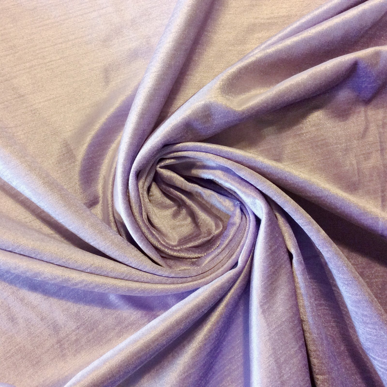 RX005 Luxurious Solid Velvet Lavender By the Yard Upholstery Home Decor