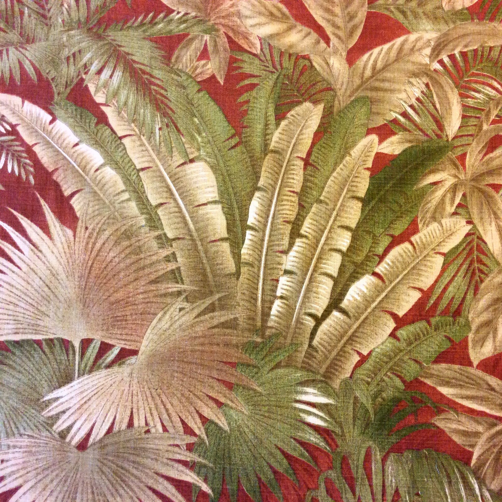 Tommy Bahama Palm Frond Tropical Beach Leaves Ocean Indoor Outdoor