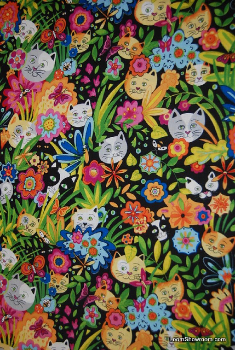 Rare! Out of Print! Cat's Secret Garden by Susan Brack Kitten Kitty Cat