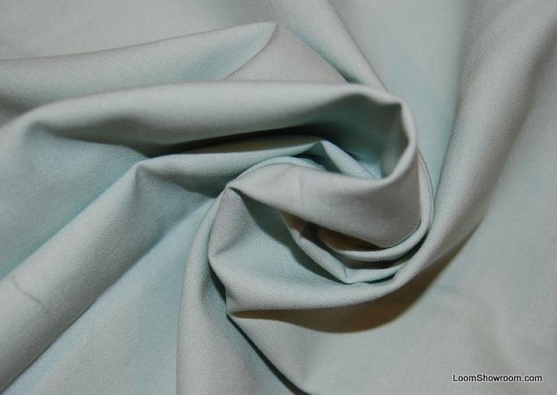 Pale Mint Green Solid Cotton Fabric Quilt Fabric AC043