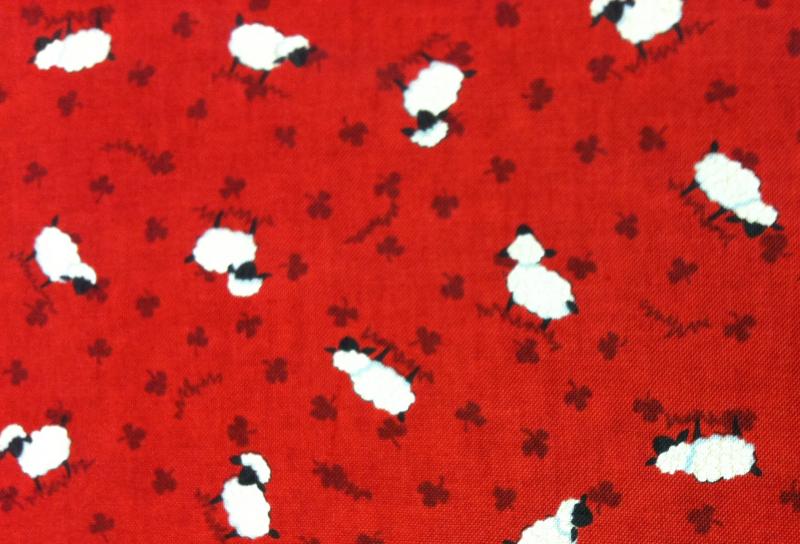 Sheep Farmer Country Farm Style Cotton Fabric Quilt Fabric AZ20