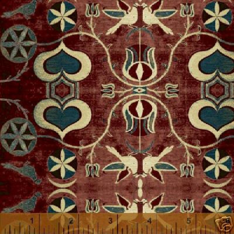 F16 Williamsburg American Heritage Quilt Cotton Fabric