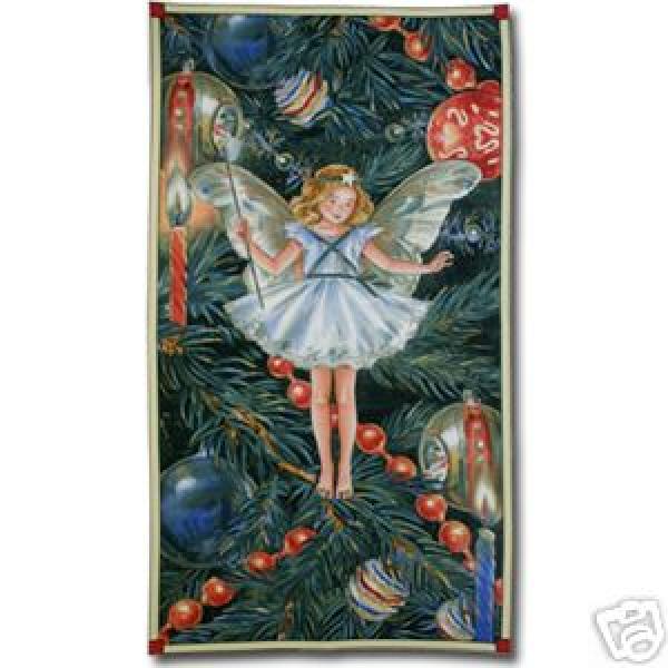 Flower Fairies Christmas Fairy Cicely Barker Holiday Ornament Quilt