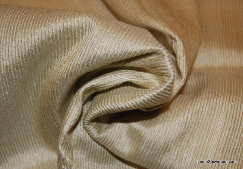 Ottoman Silk Celery Green Heavy Ribbed Drapery Silk Fabric HDA04