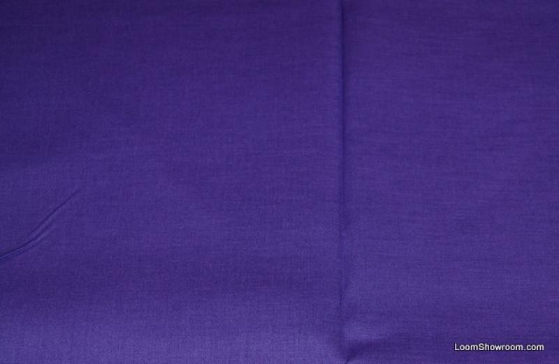 Solid Crisp Basic Royal Purple Cotton fabric Quilt fabric R291