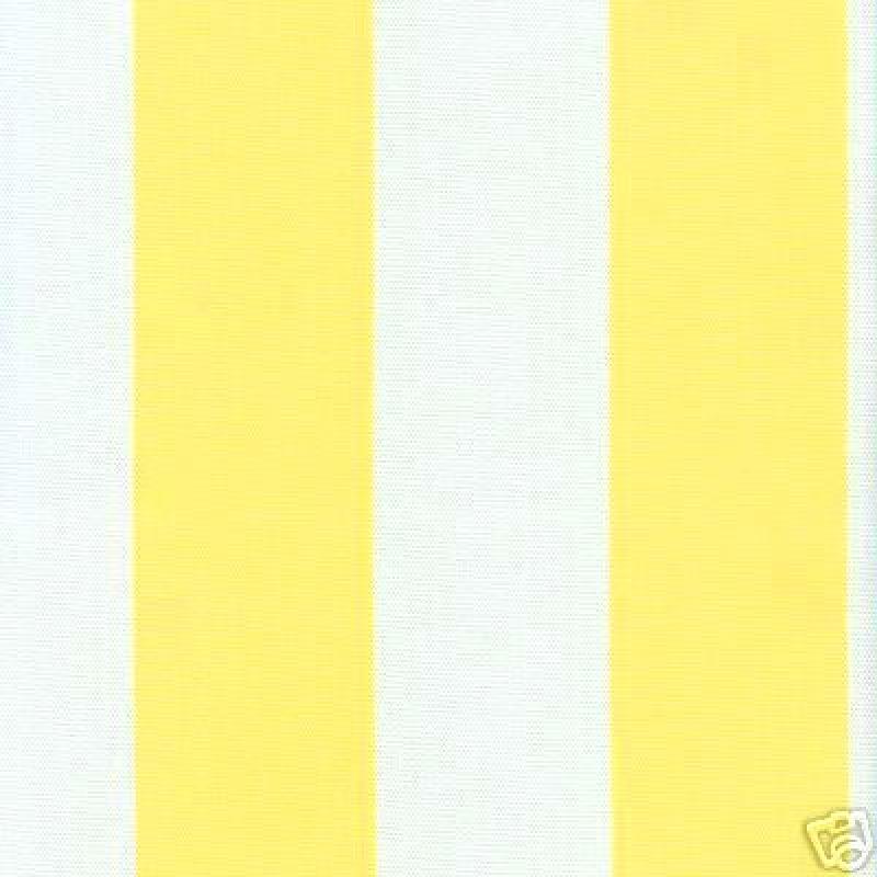 Classic Awning Stripe Sunny Yellow Wide Awning Stripe Sun Outdoor