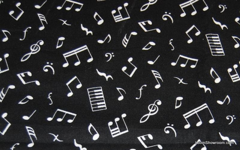 T415 Tuxedo Black and White Cotton Fabric Quilt Fabric