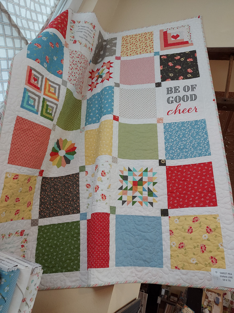 Sweet Pea Quilt Kit Emma Line
