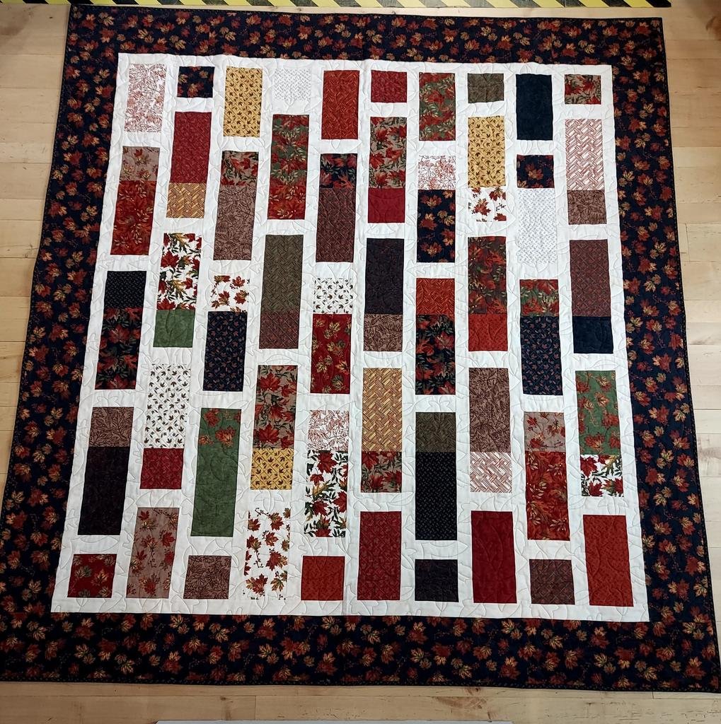 Matchsticks Fall Melody Flannel Quilt Kit