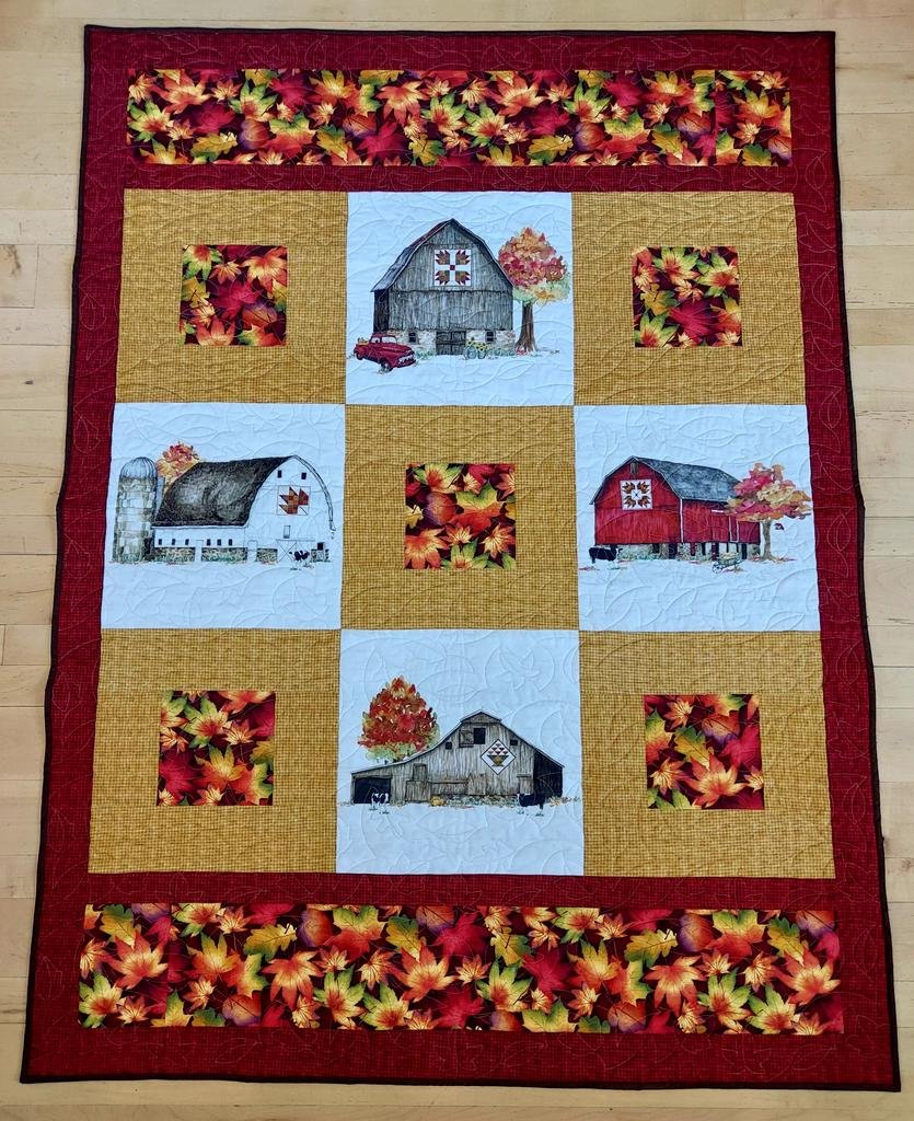 Liberty Bell (Fall Barn) Quilt Kit