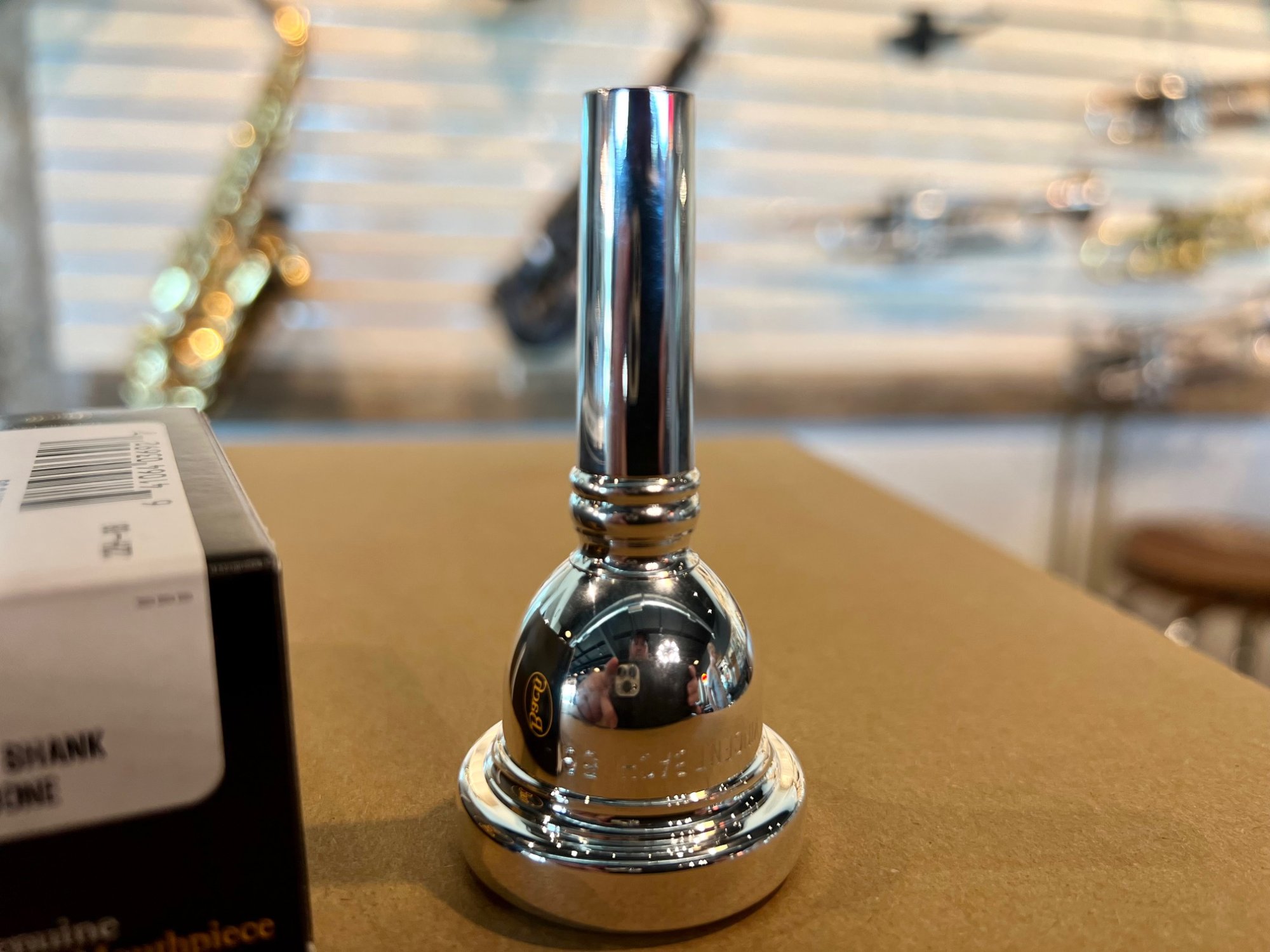 Bach 350 5G Small Shank Trombone Mouthpiece 641064036927