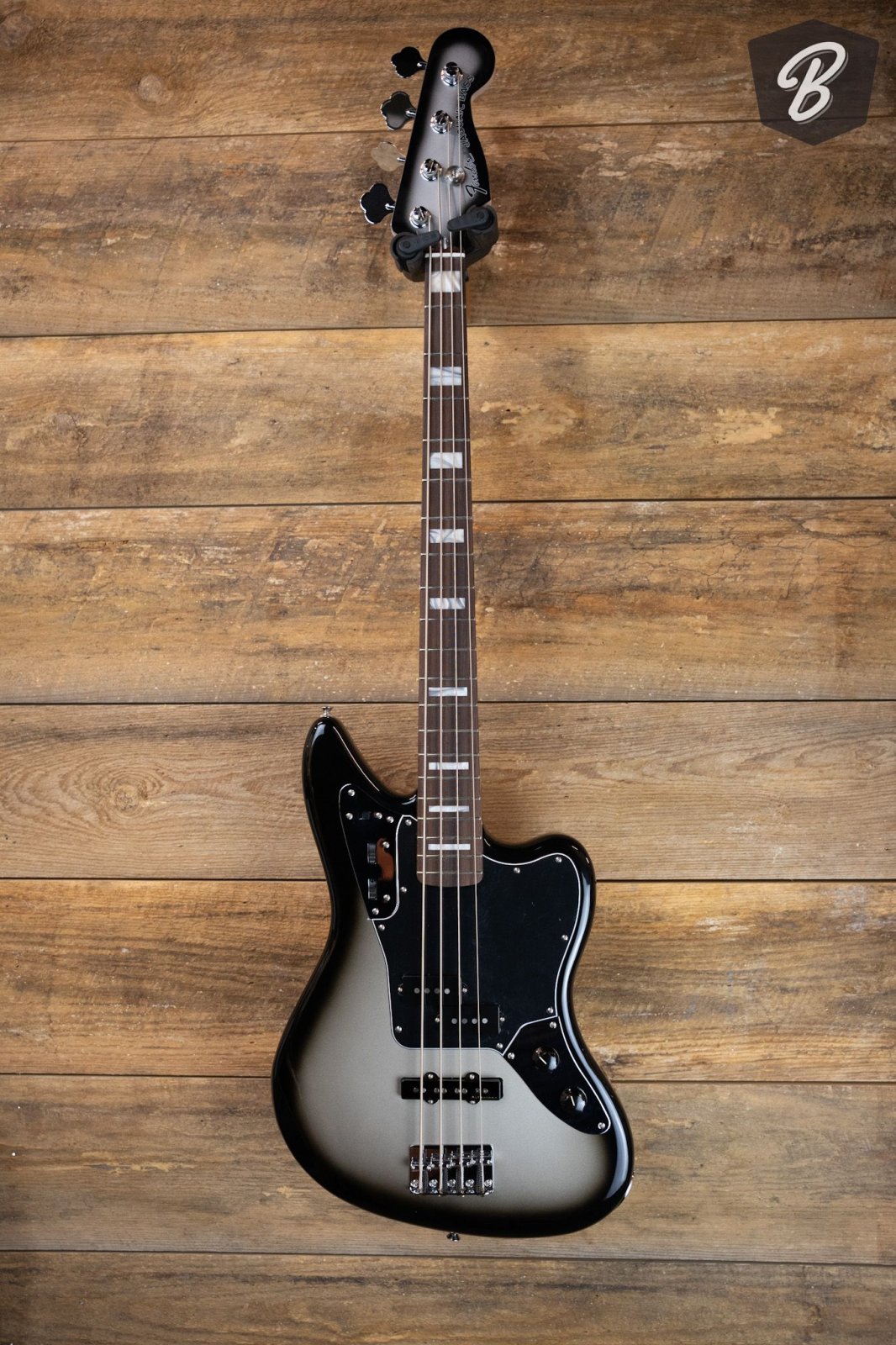 Fender Troy Sanders Jaguar Bass in Silverburst 885978320141