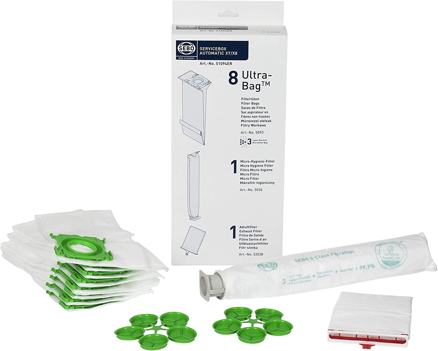 SEBO Service Box for X7 and X8