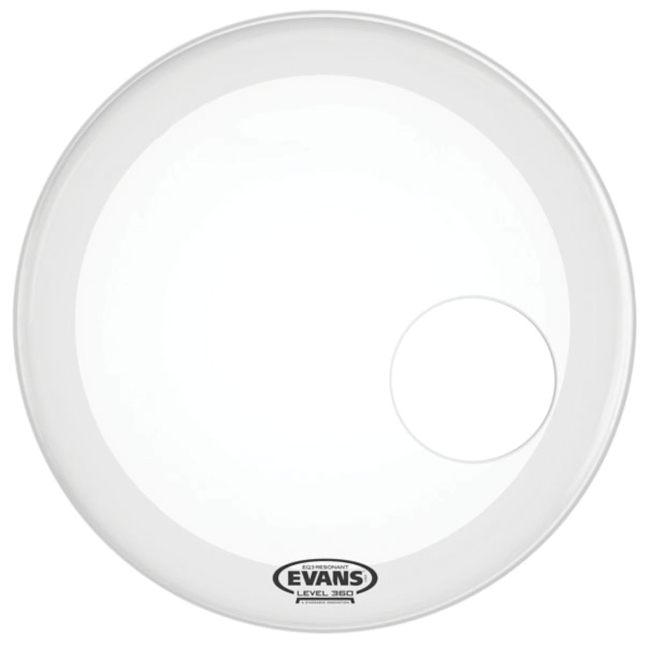 EQ3 Smooth White Bass Reso 20 Drum Head 019954943363