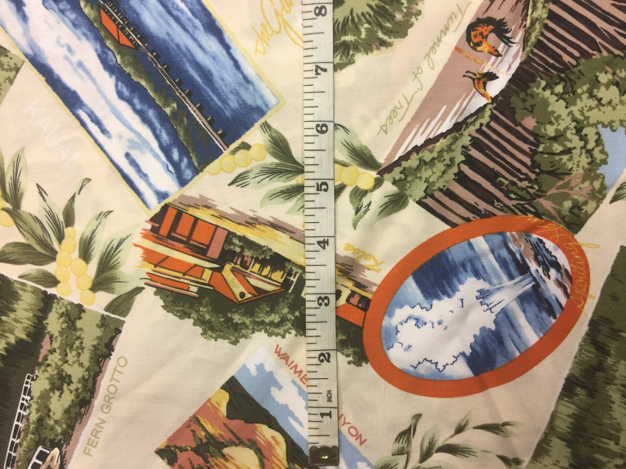 Scenic Kauai Fabric Cream