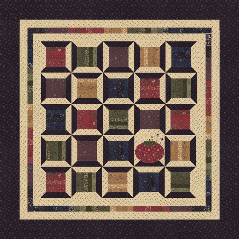 Through the Years quilt kit by Kansas Troubles Quilters for Moda