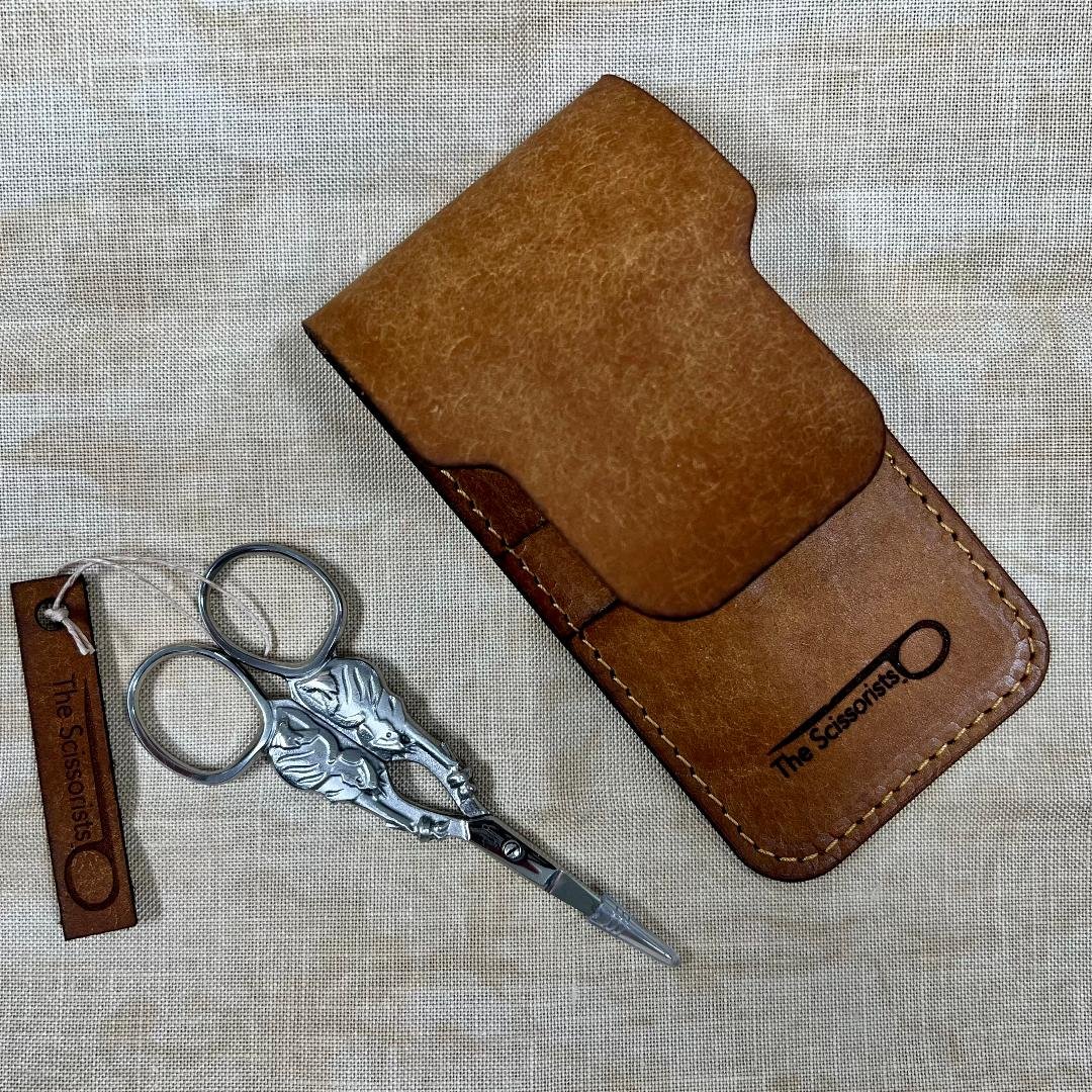 The Scissorist Lady Liberty Scissors With Leather Sheath