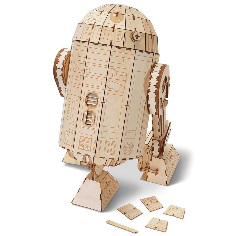 Incredibuilds Star Wars R2D2 Collectors Edition Laser Cut Wooden Model